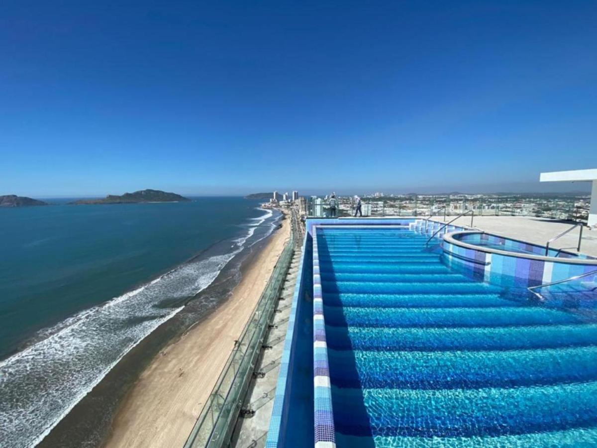 Departamento En El Malecon, Torre Central 102 Mazatlan Bagian luar foto