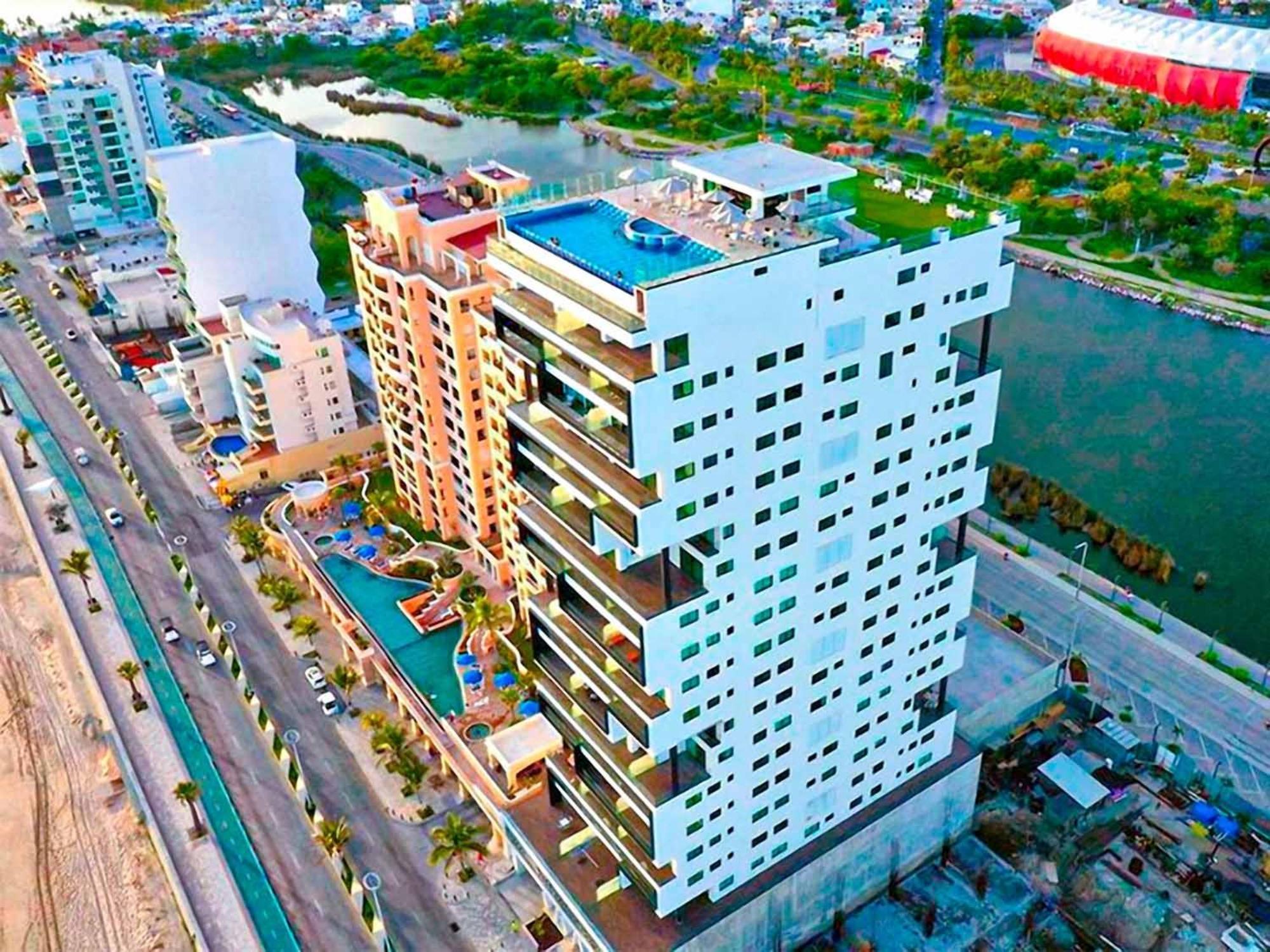 Departamento En El Malecon, Torre Central 102 Mazatlan Bagian luar foto